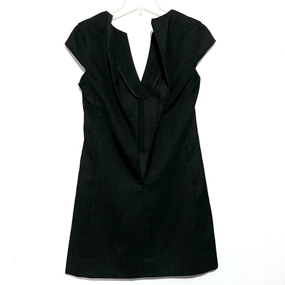 L'Agence Notch Neck Cap Sleeve Sheath Dress - Picture 6 of 14